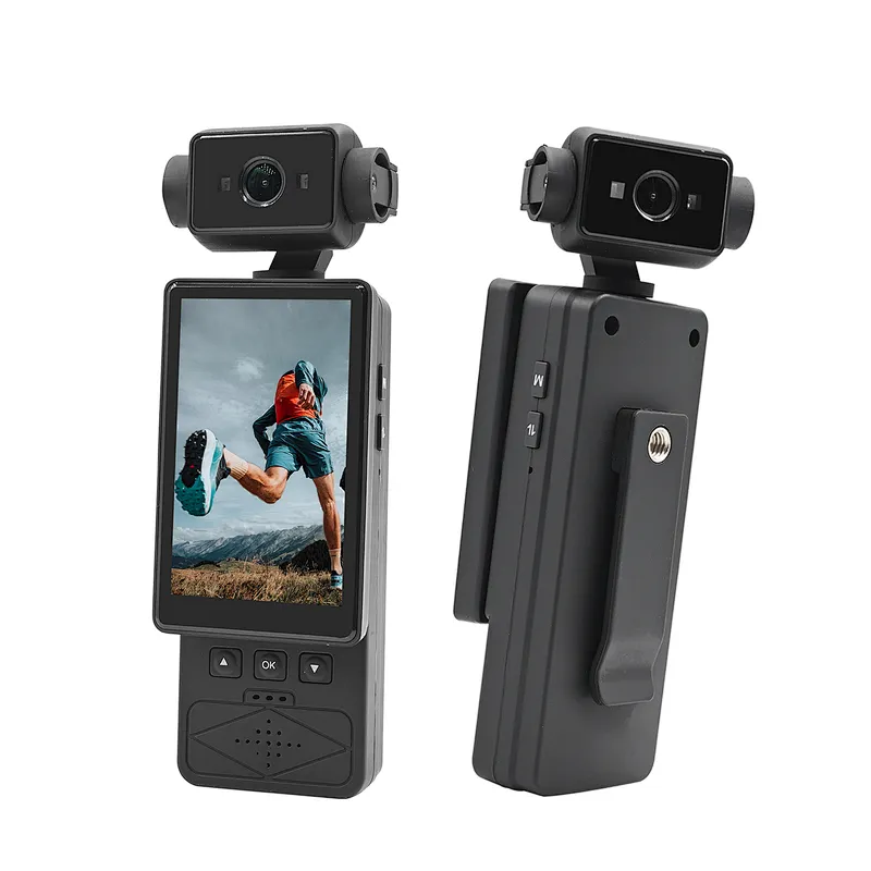 4K High Definition Handheld Video Camcorder, Multifunctional Portable Recording Camera